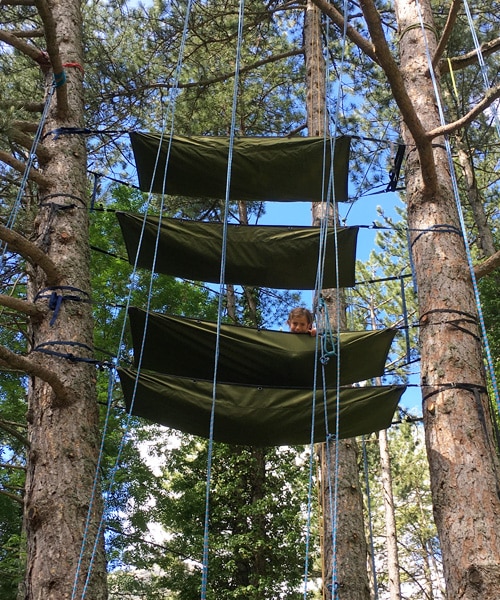 Les EstiVALes de SCIE - Bivouac dans les arbres et nuitée en hamac