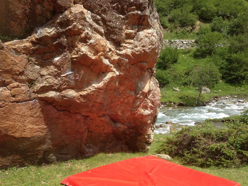 Blocs Escalade : Pont de Camps