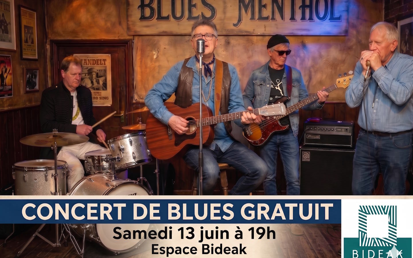 Concert de "Blues Menthol"