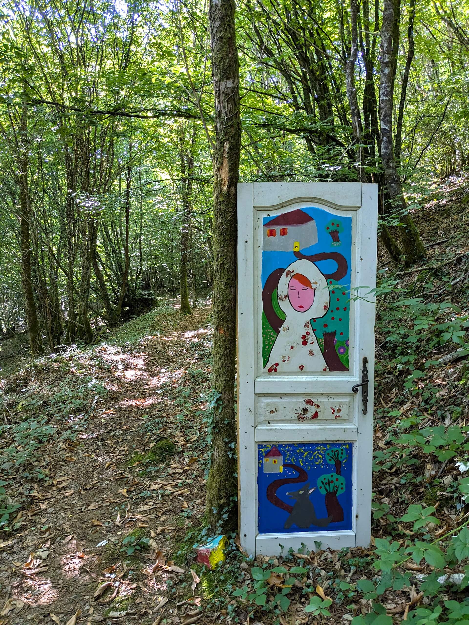 Sentier du Bois Jeansac, Glanges