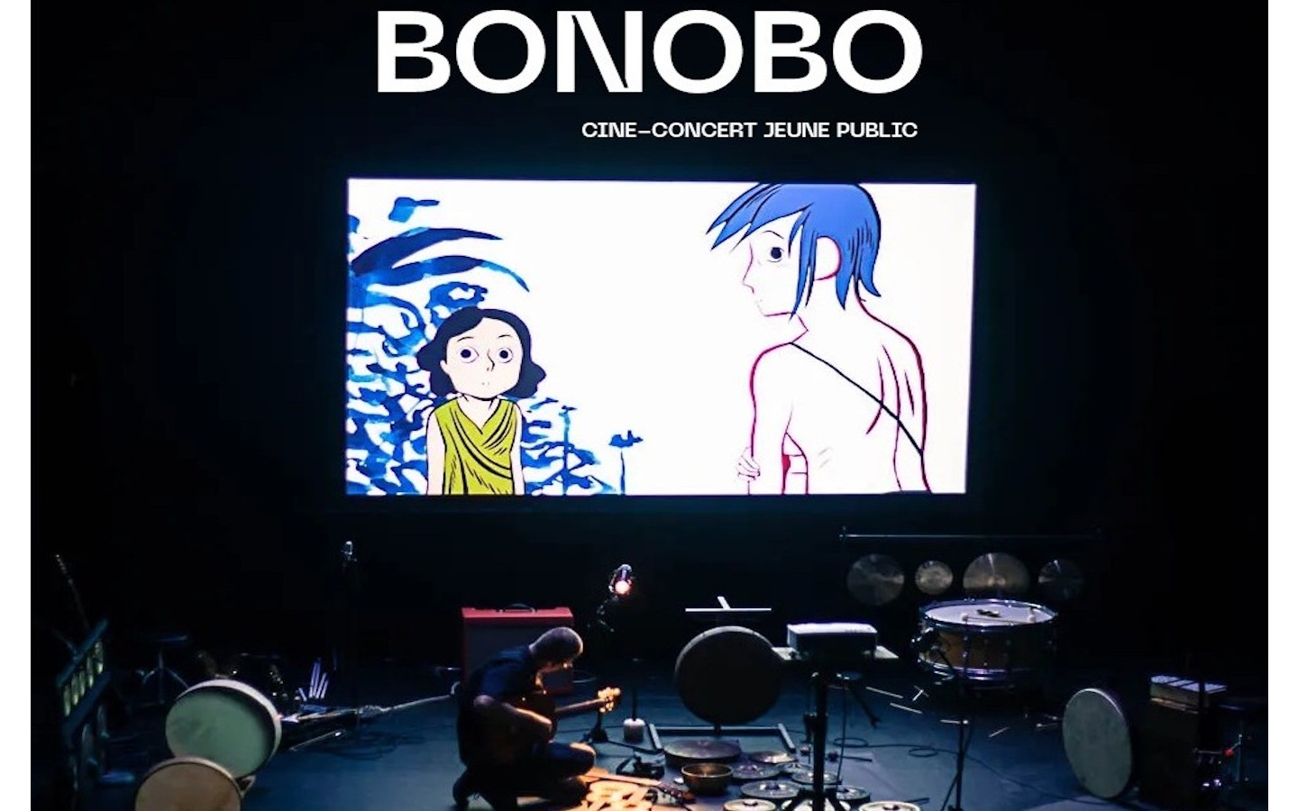 Ciné-concert « BONOBO » par la Compagnie Les Fracas