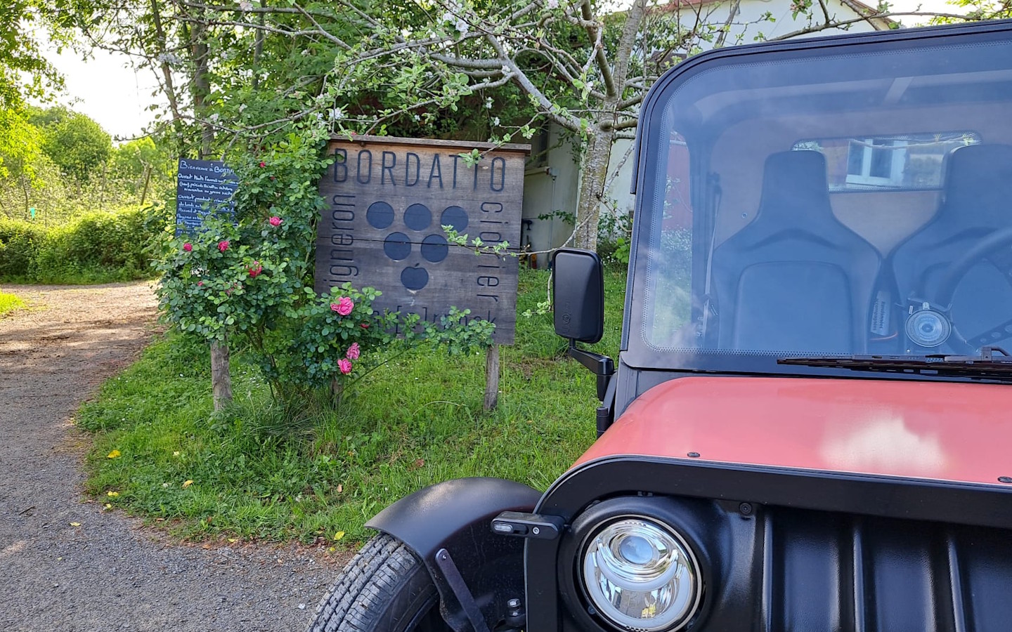 Randonnée gourmande en quadricycle électrique avec E-Pottok et découverte de la cidrerie Bordatto — visuel événement