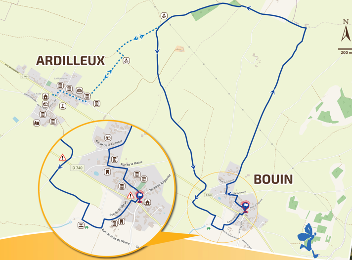 Sentier de la Touche - Bouin, Valdelaume