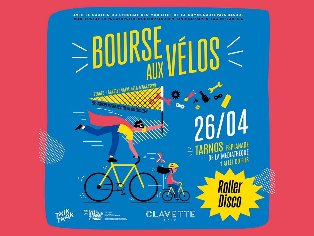 Bourse aux vélos — visuel événement