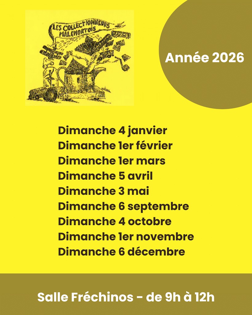 Bourse mensuelle des Collectionneurs Malemortois