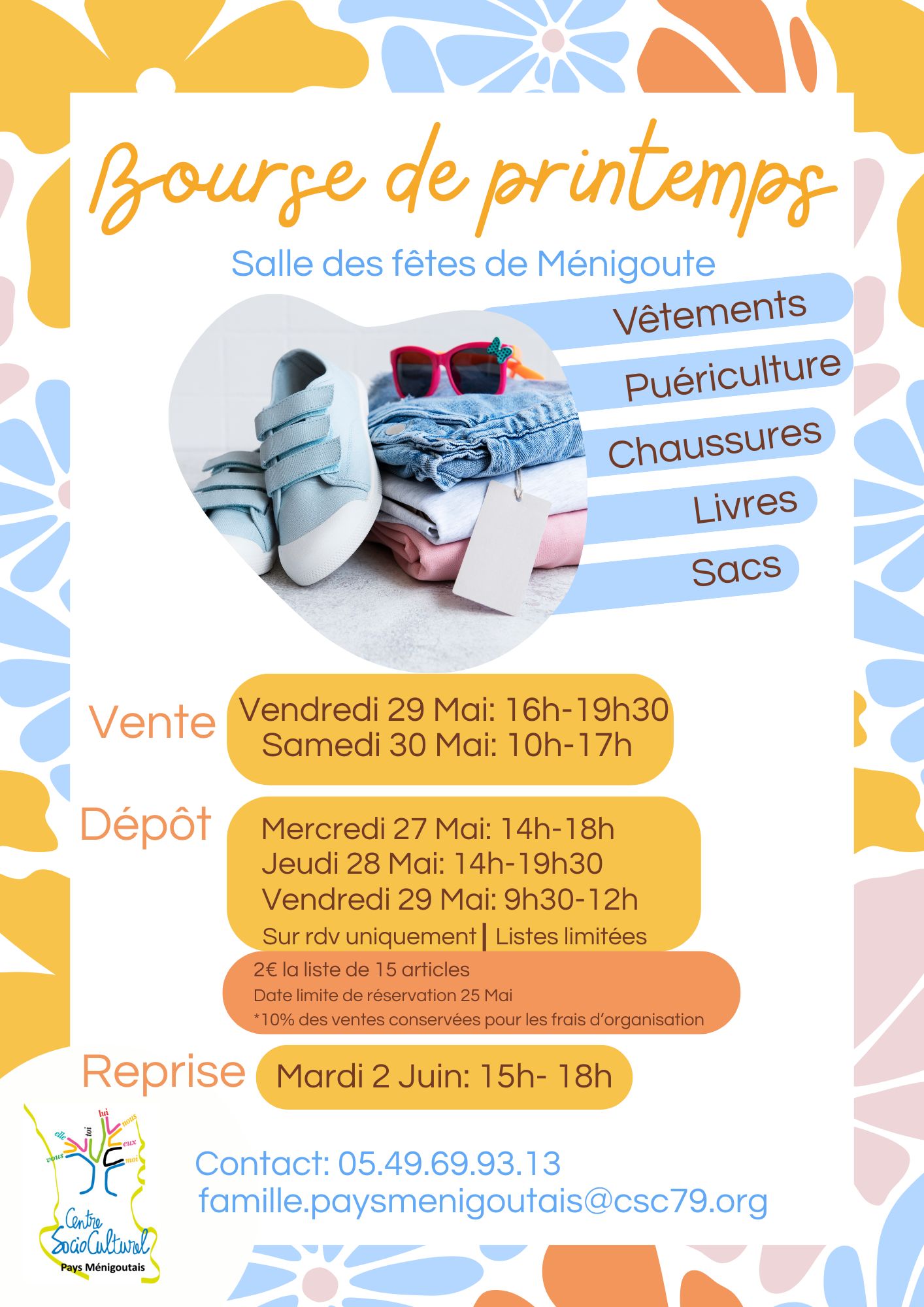Bourse aux vêtements de printemps