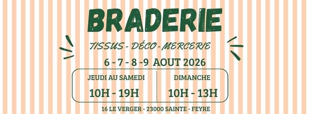 Braderie Tissus