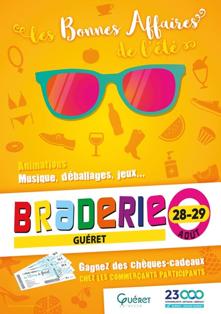 Braderie d'été des commerçants