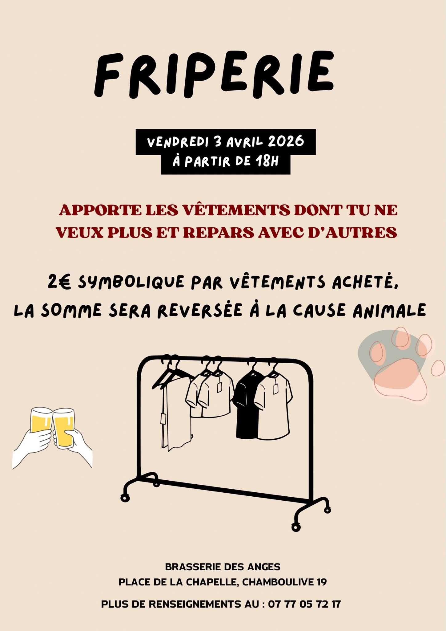 Brasserie des anges : Friperie