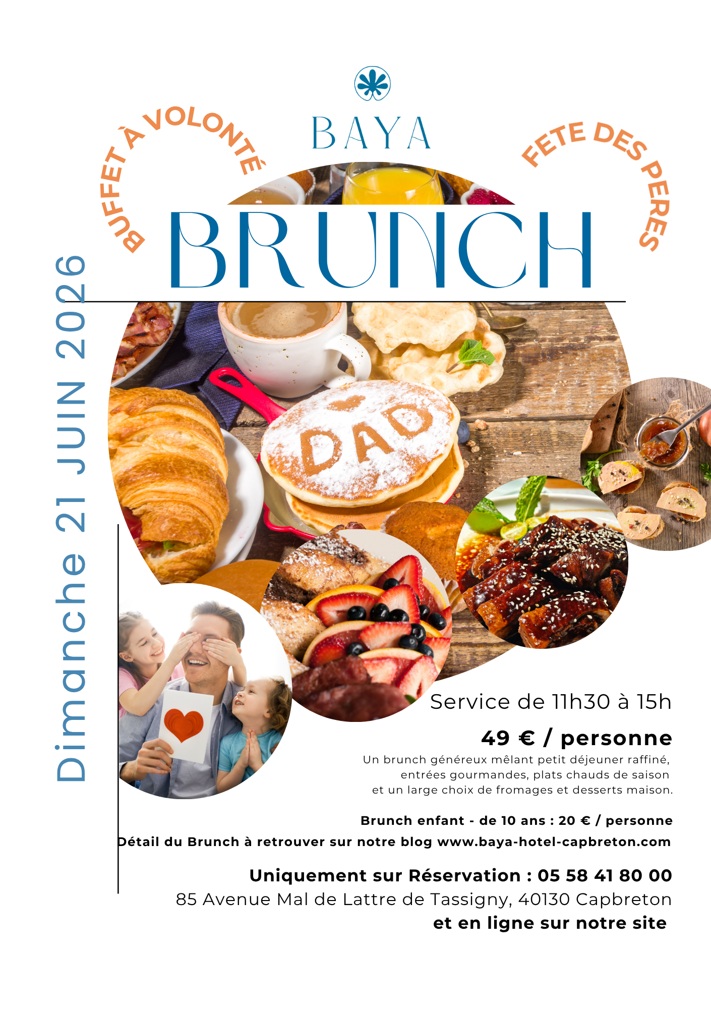 BRUNCH Fête des pères