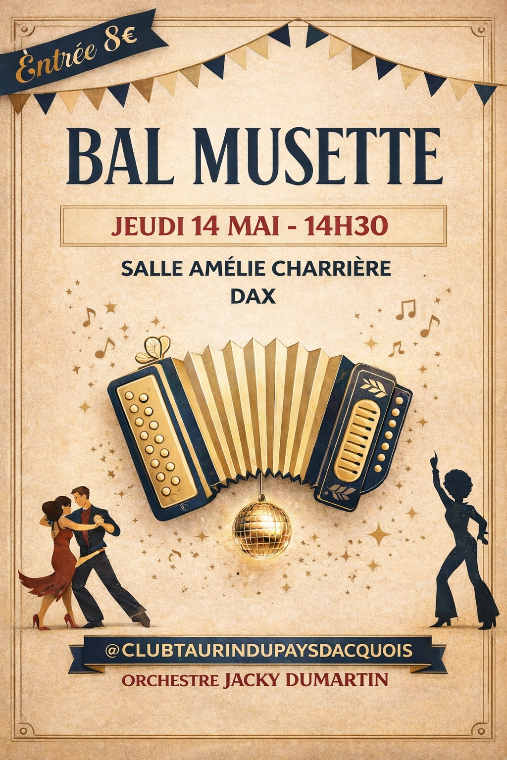 Bal musette — visuel événement
