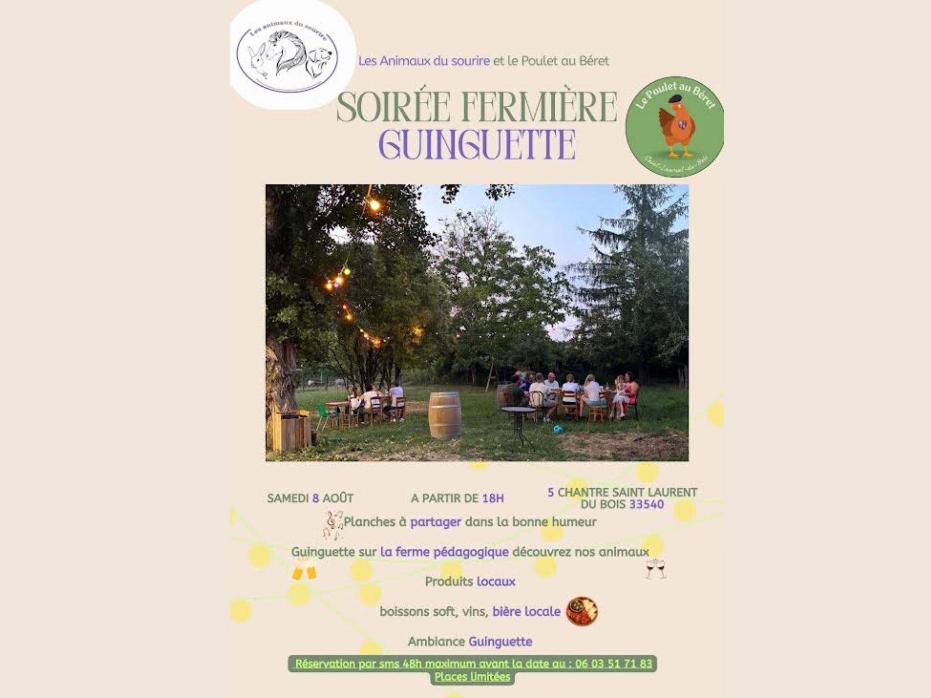 Soirée Fermière Guinguette