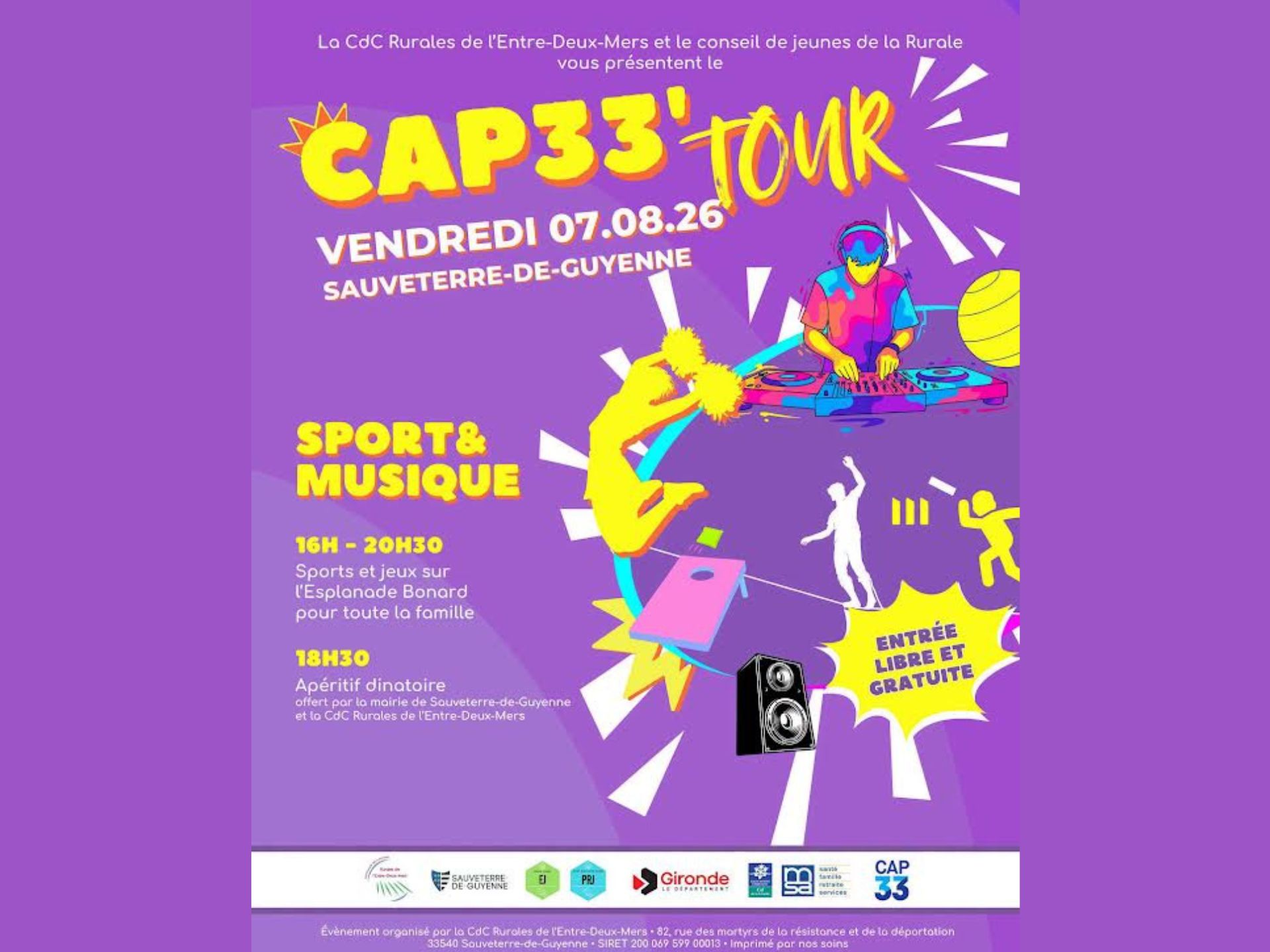 CAP 33' Tour