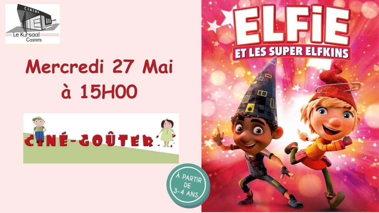 Ciné-goûter "Elfie et les super Elfkins" — visuel événement