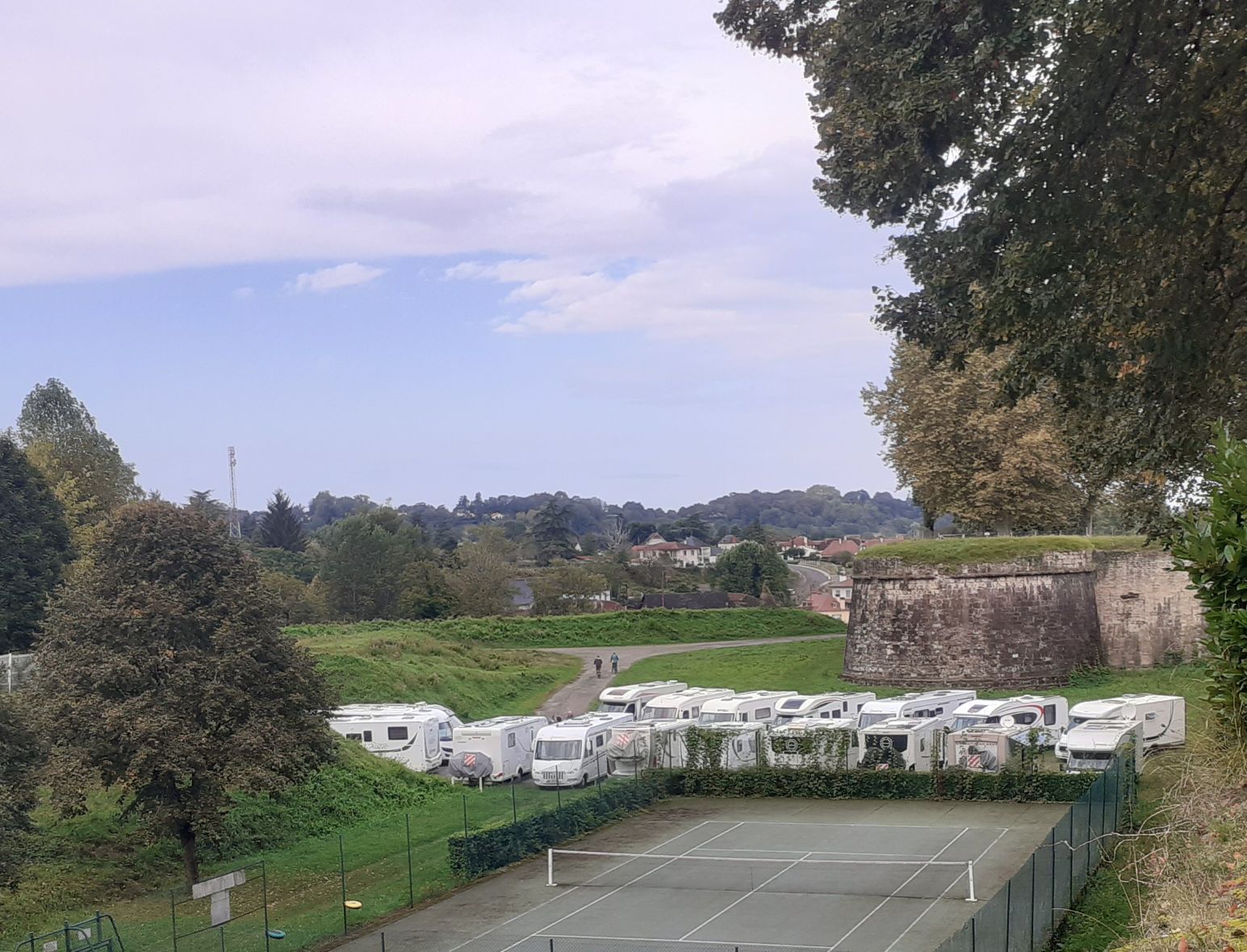 Aire de stationnement de Navarrenx