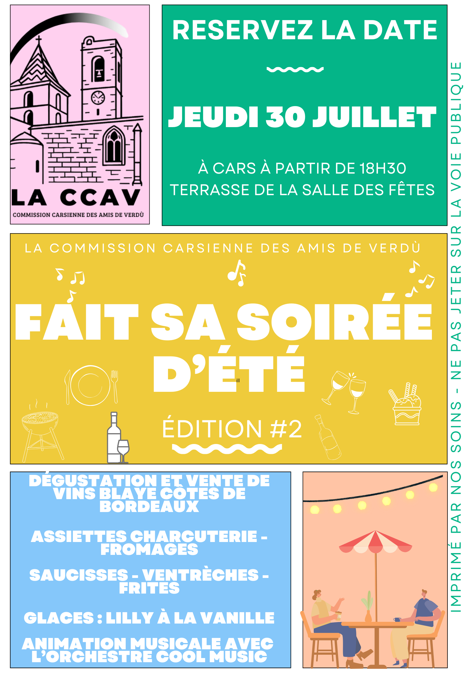 La CCAV fait sa soirée d'été