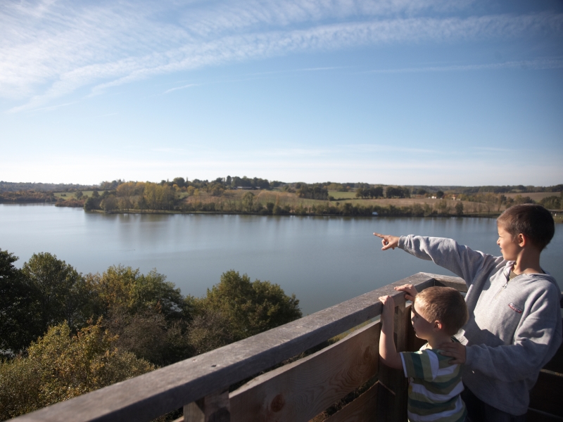 Les oiseaux du lac de la Prade
