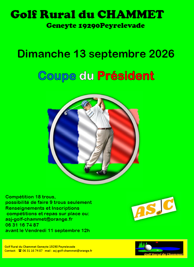 Coupe du Président Golf