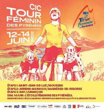 CIC - Tour Féminin des Pyrénées — visuel événement