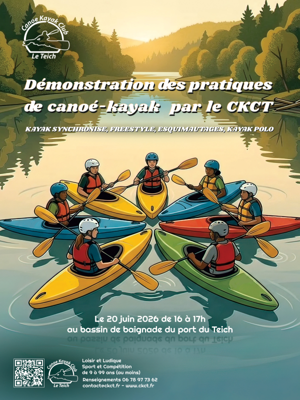 Démonstration de Kayak synchronisé.