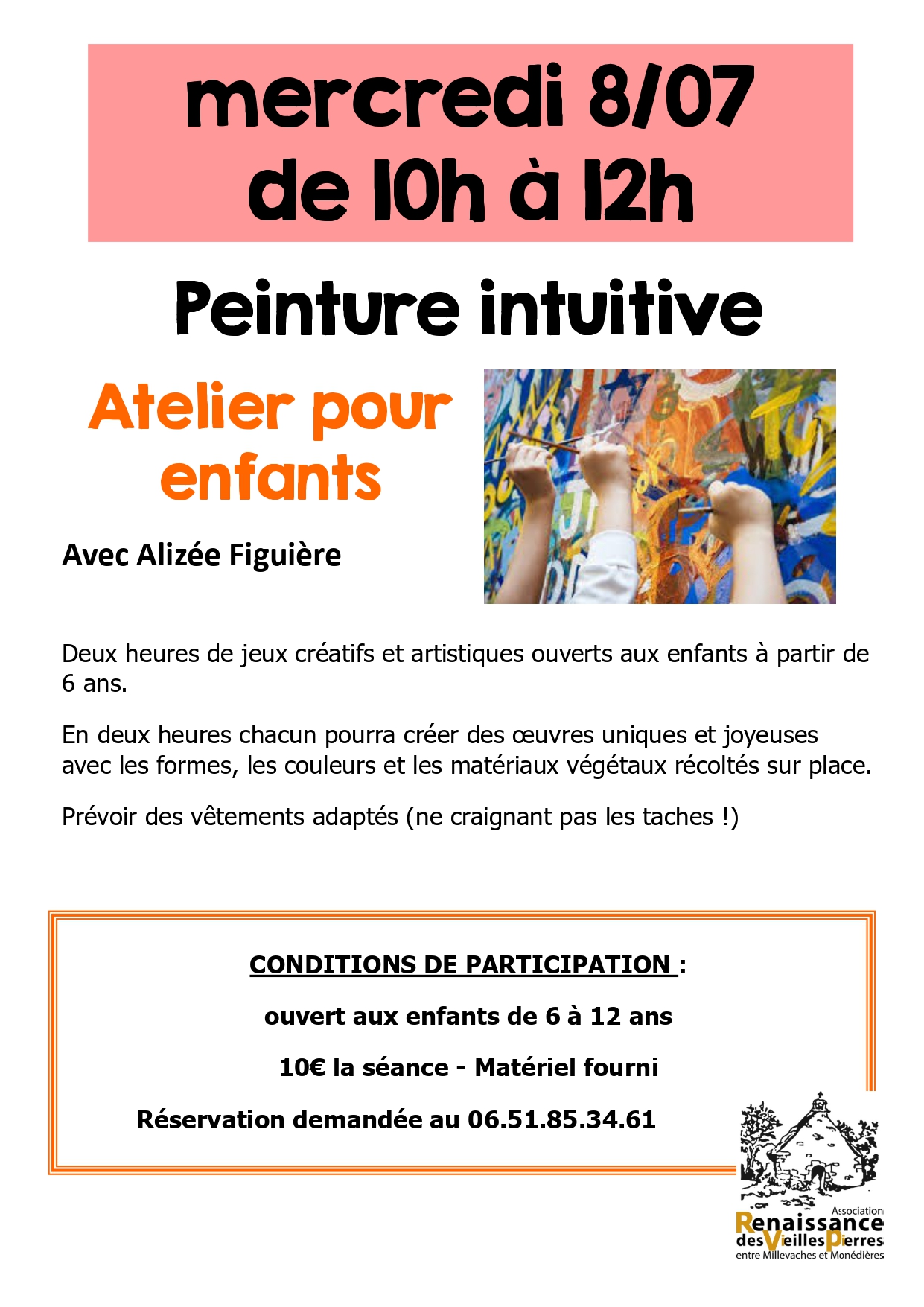 Les Pastorales de Clédat : Atelier arts plastiques