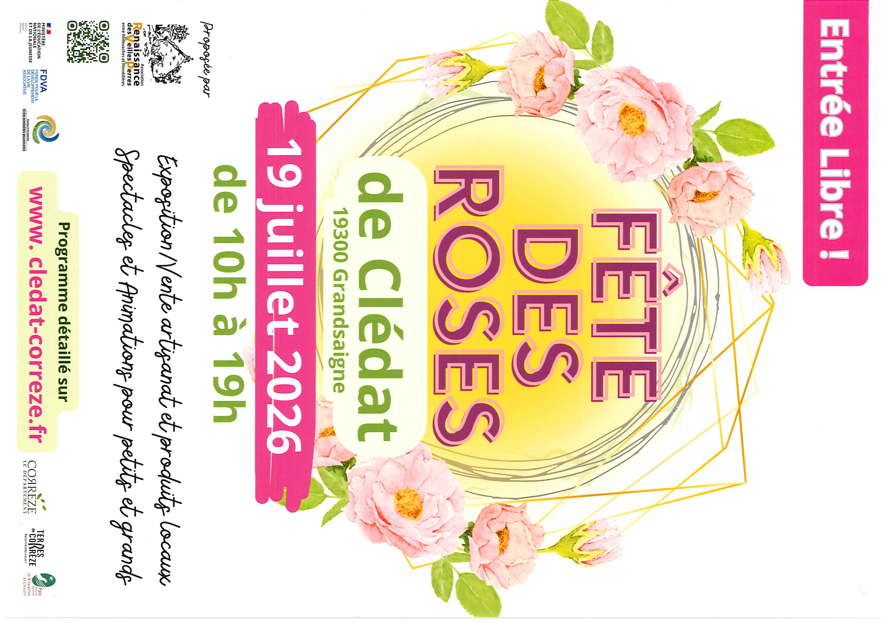 Fête des Roses à Clédat