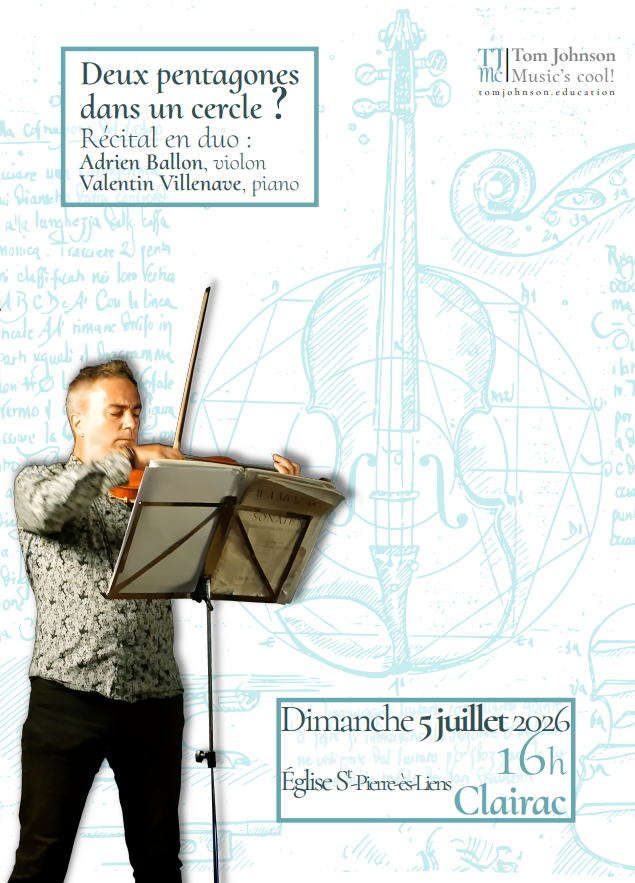 Concert : Récital en duo - Deux pentagones dans un cercle ?