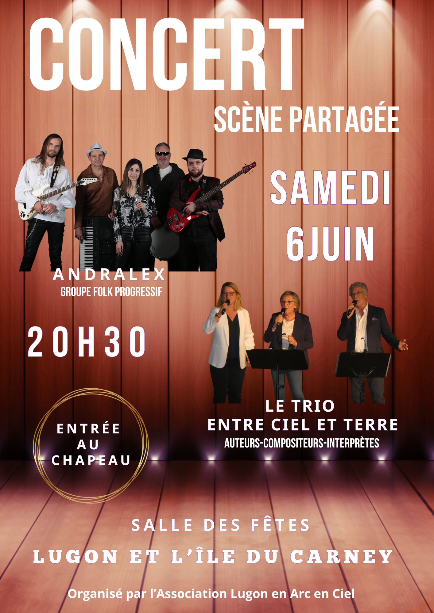 CONCERT, scène partagée