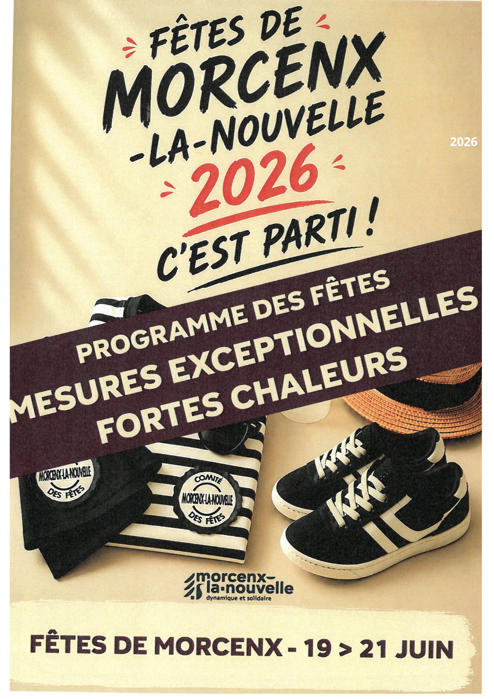 Fêtes locales de Morcenx-la-Nouvelle adapté fortes chaleur