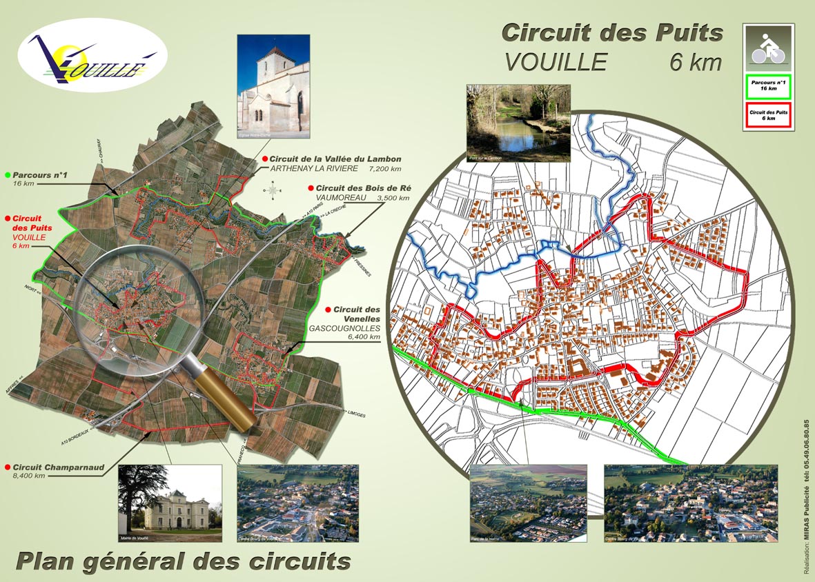 Vouillé : le circuit des Puits