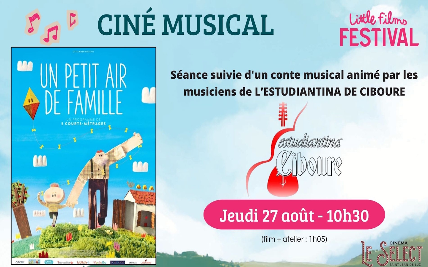 Little Films Festival: Ciné musical
