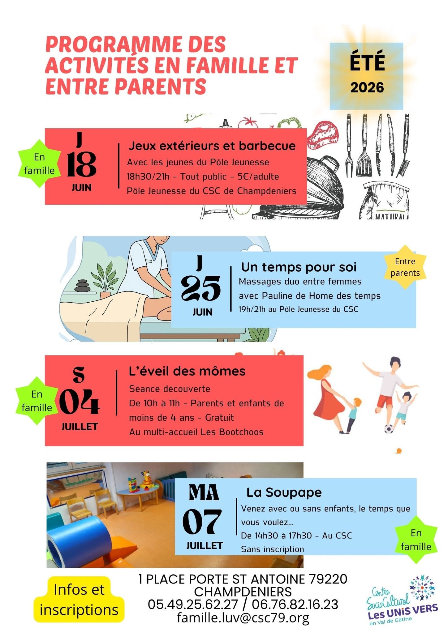 CSC : Spectacle familial DIABOLO ETE
