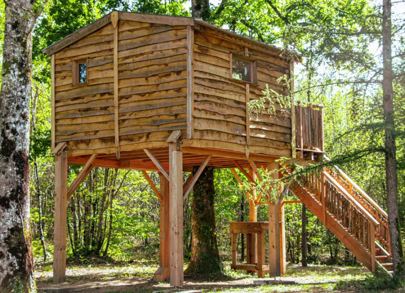 Les Cabanes du Roc - Cabane perchée