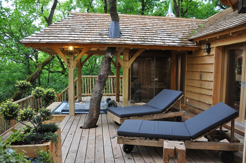 Châteaux spa sur l'eau