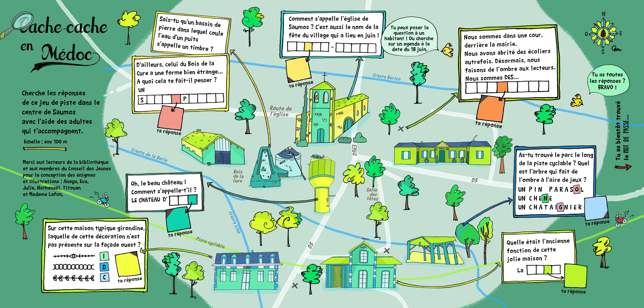 Cache-cache en Médoc à Saumos, Saumos - photo 3