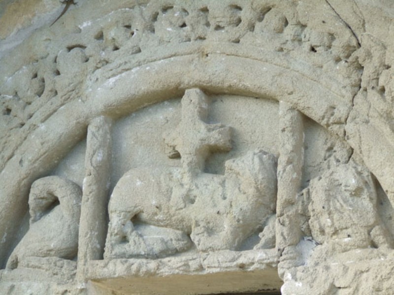 Le portail de l'église Saint-Martin, Roumagne - photo 4