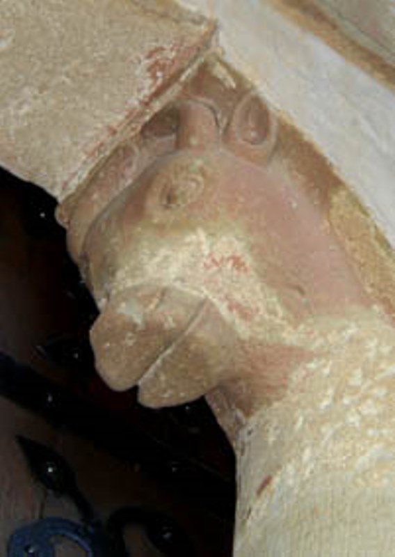 Le portail de l'église Saint-Martin, Roumagne - photo 5