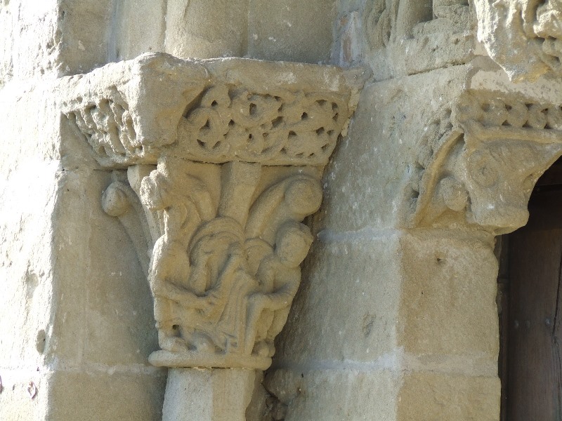 Le portail de l'église Saint-Martin, Roumagne - photo 3