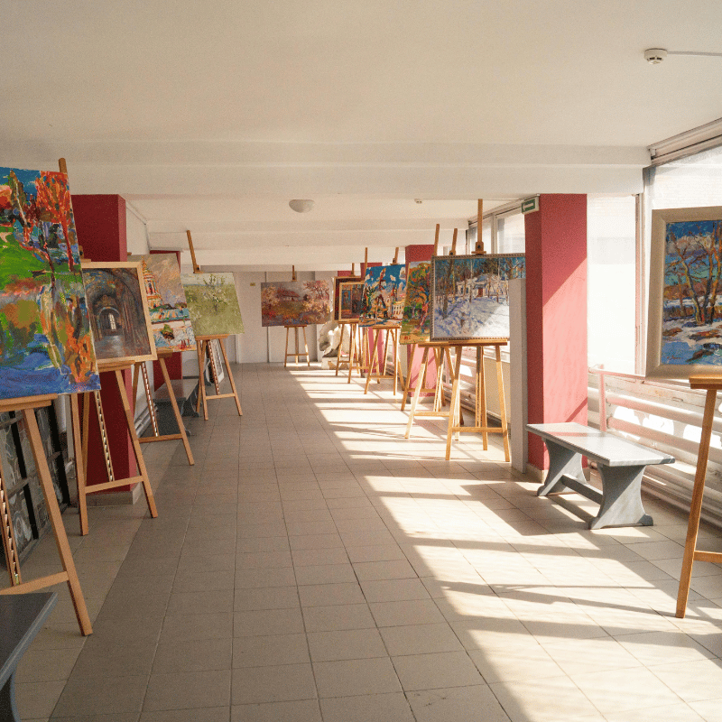 Exposition "De la littérature au pinceau"