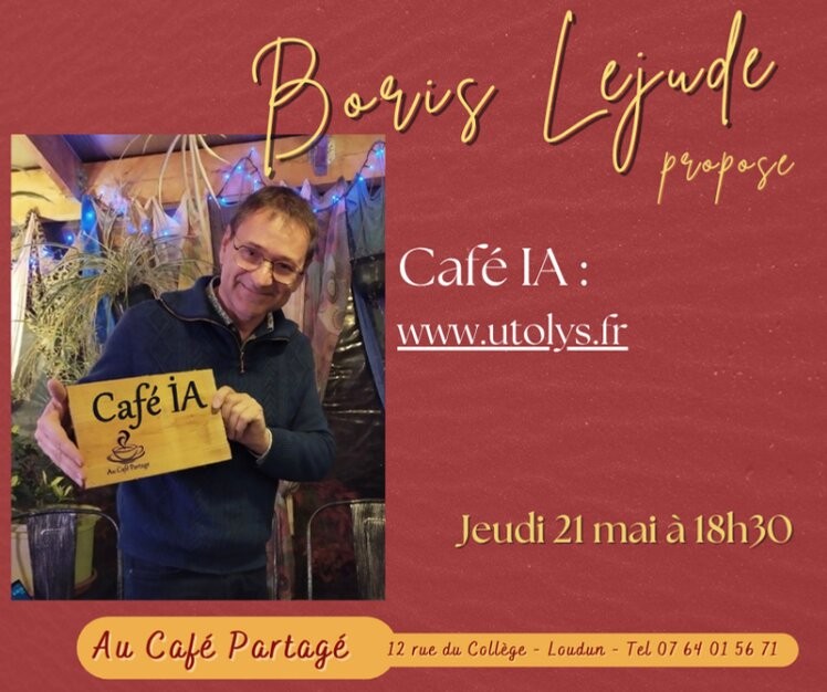 Café IA par Boris Lejude — visuel événement