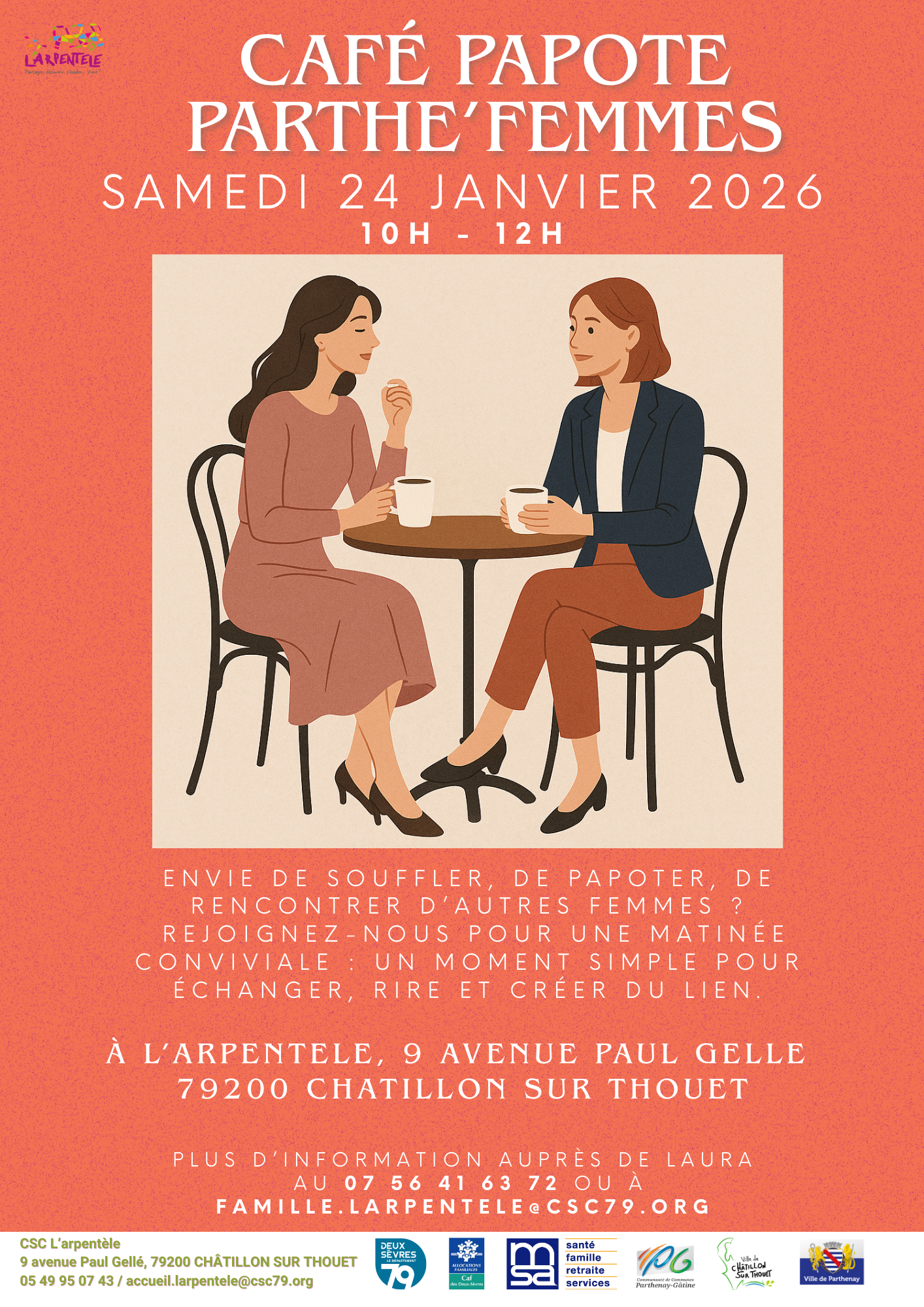 Café papote "Parthé'femmes"