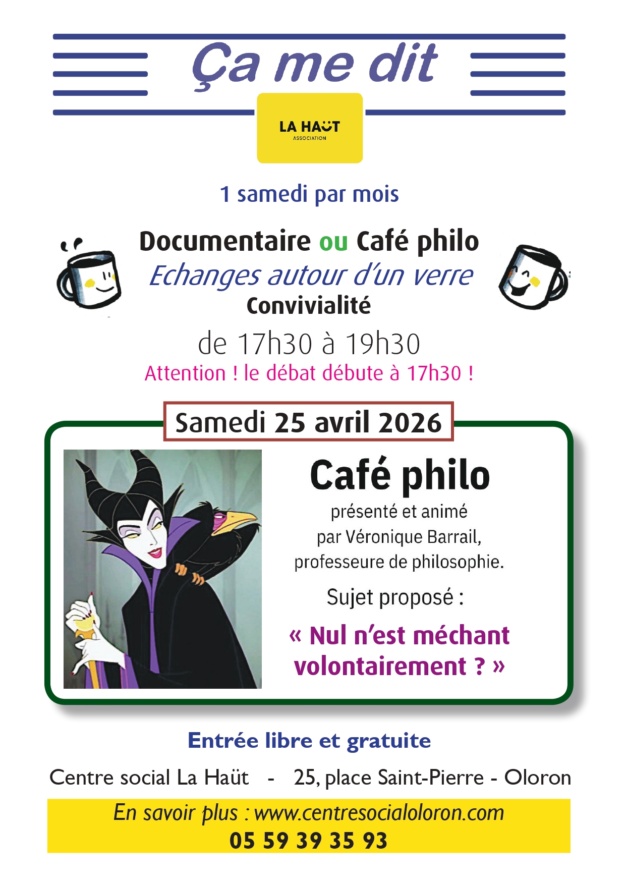 Café philo — visuel événement