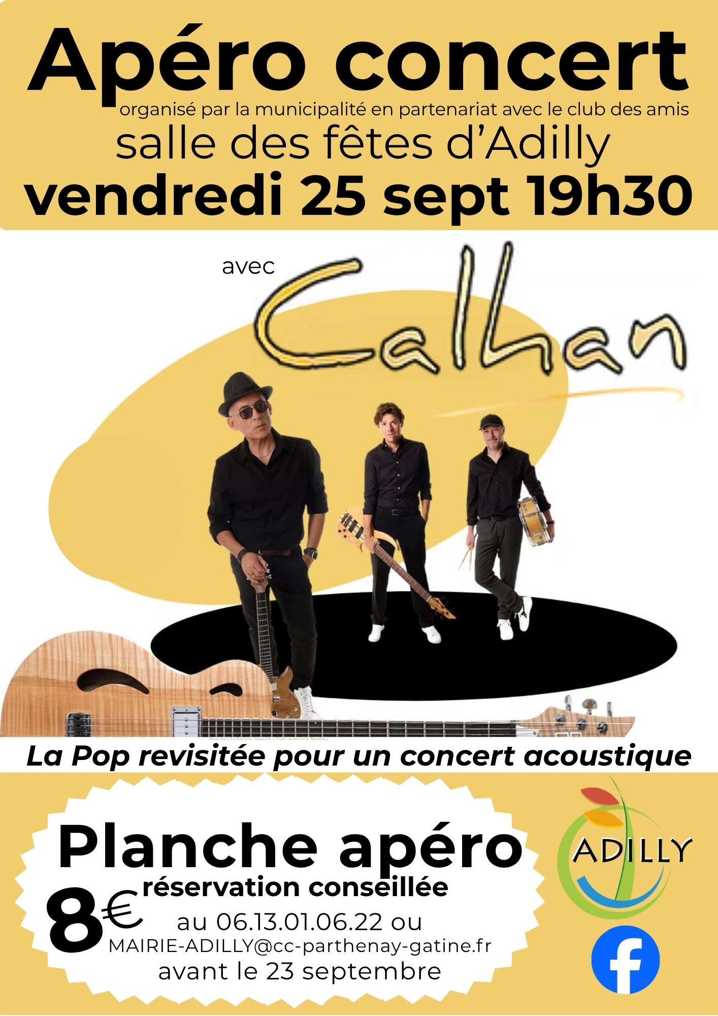 Calhan : apéro-concert