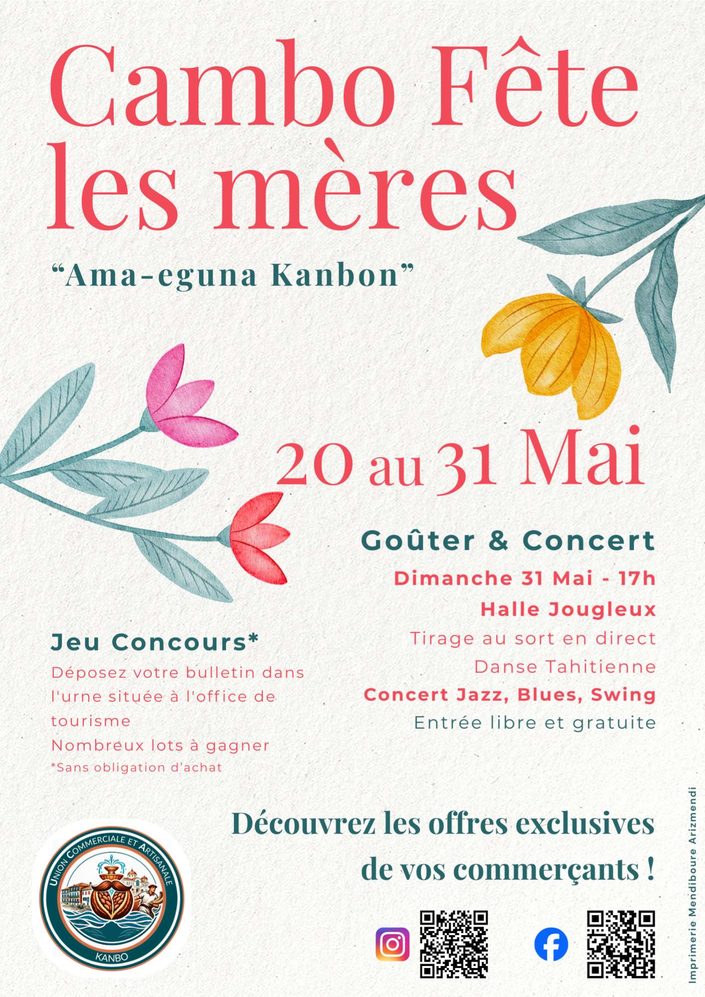 Cambo fête les mères "Ama-eguna Kanbon" - Jeu concours