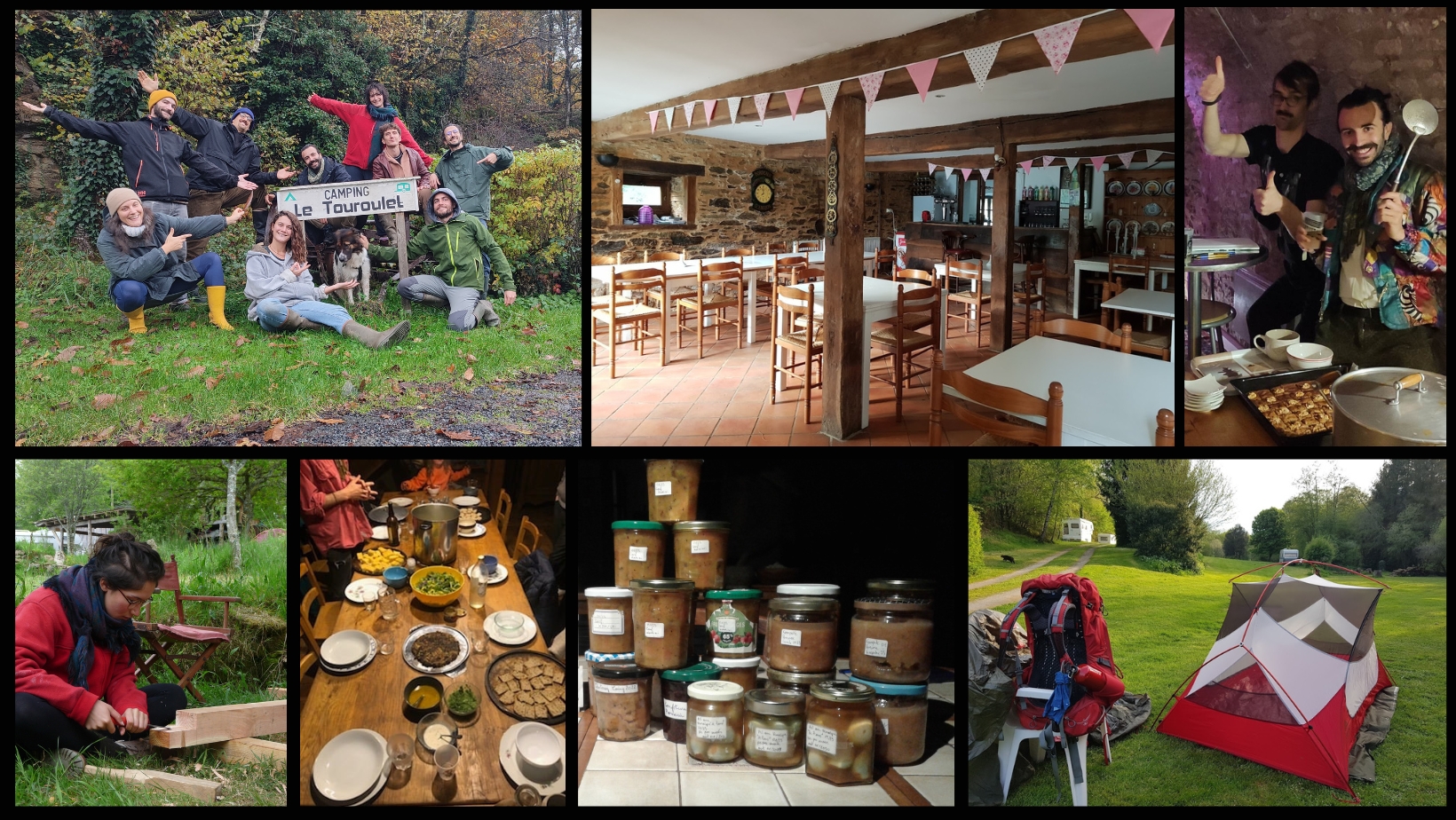 Camping & Guinguette du Touroulet - Cocon des Canailles