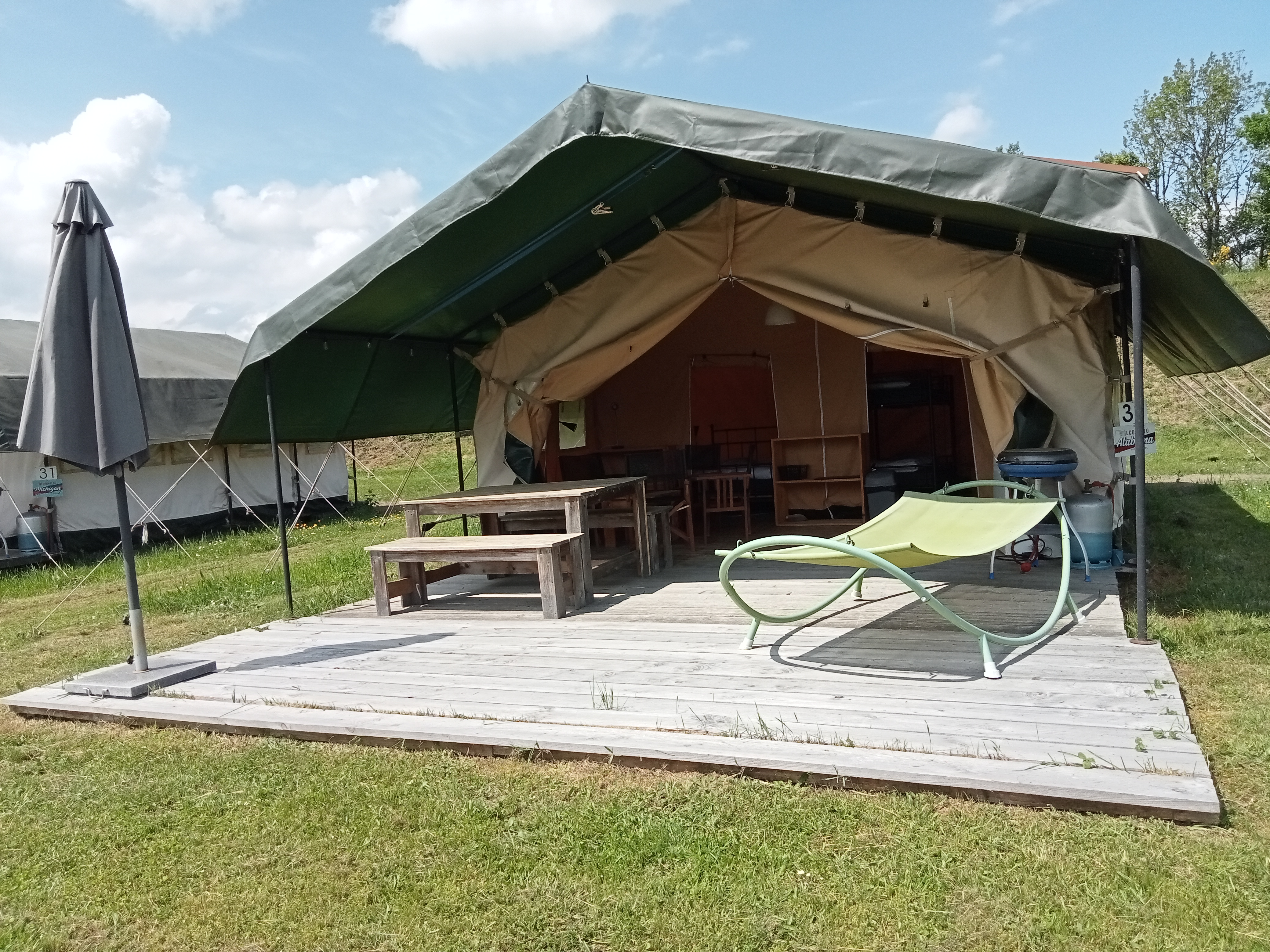 Tente Safari Michigan (Camping La Perle)