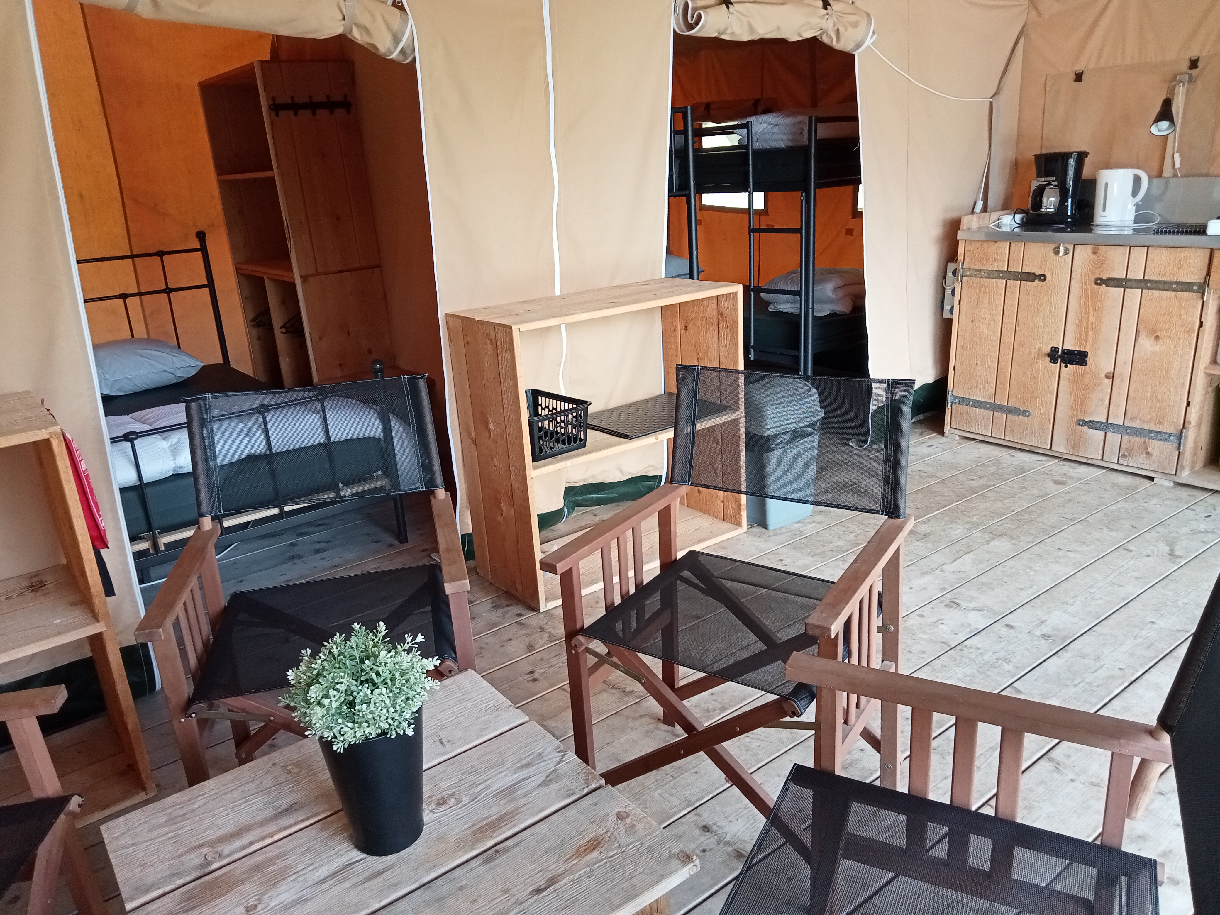 Tente Safari Michigan (Camping La Perle)