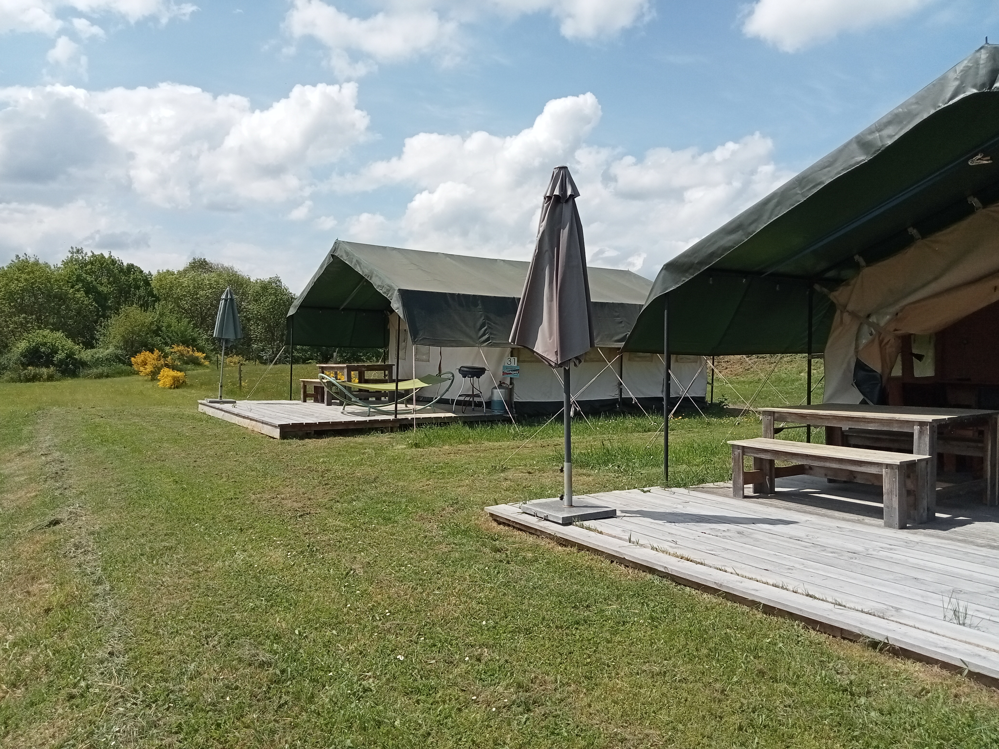 Tente Safari Mississippi (Camping La Perle), Saint-Médard-la-Rochette - photo 6