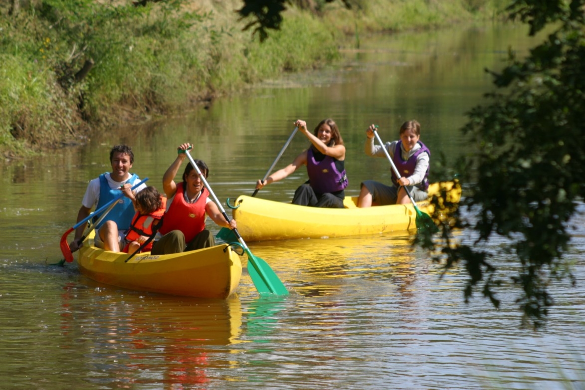 Base nautique : Paddle et canoë