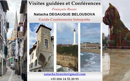 Guide-conférencier Degauque Belousova Guide-conférencier Degauque Belousova